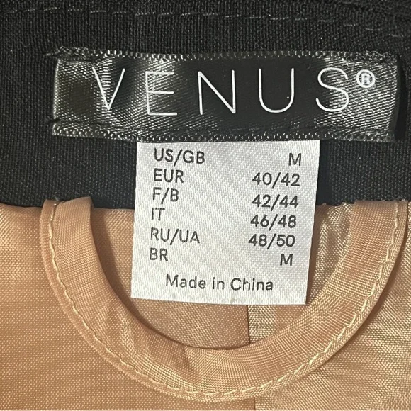 VENUS Black and Tan Blazer - Picture 8 of 9